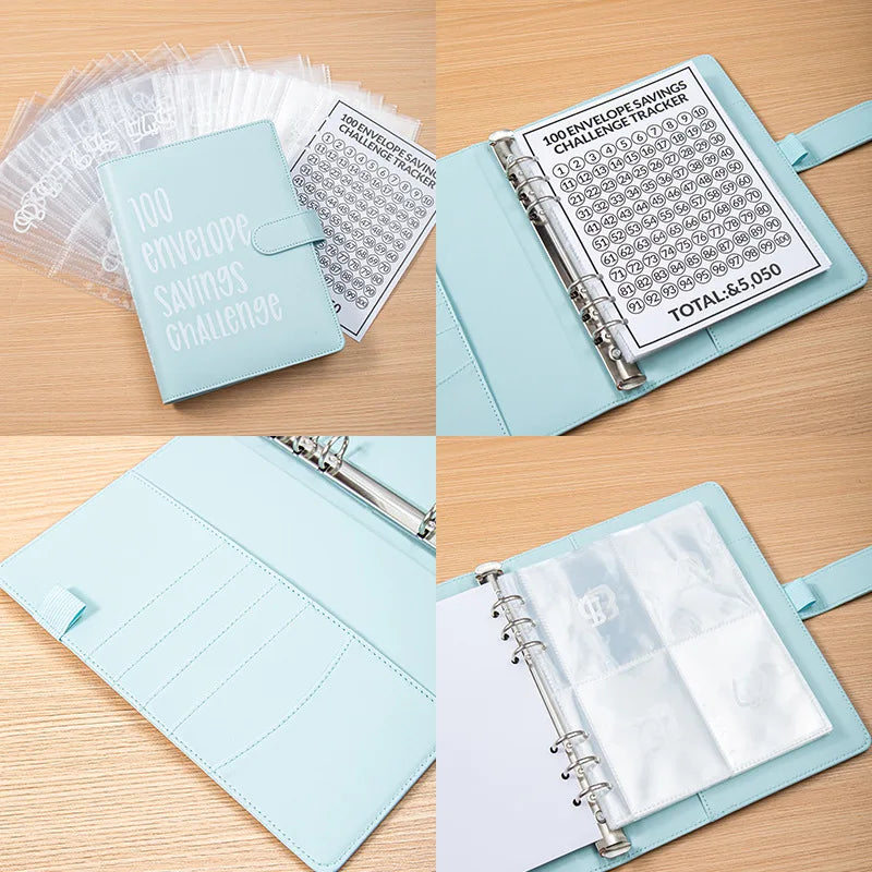Money Goal Challenge Binder – 100 Envelope Savings Game for Smart Budgeting