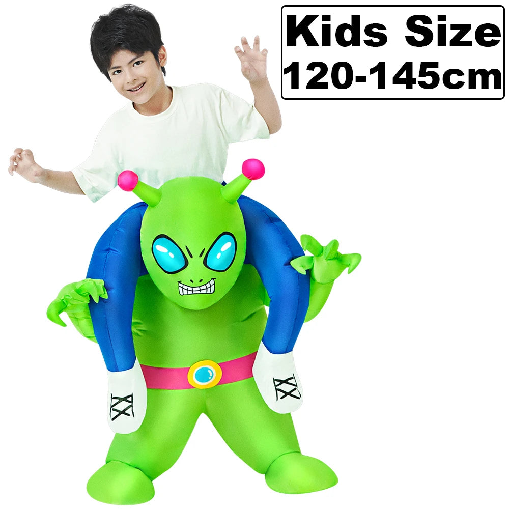 ✨ Inflatable Dinosaur & Animal Ride-On Costume – Funny Halloween Party Cosplay Suit for Adults