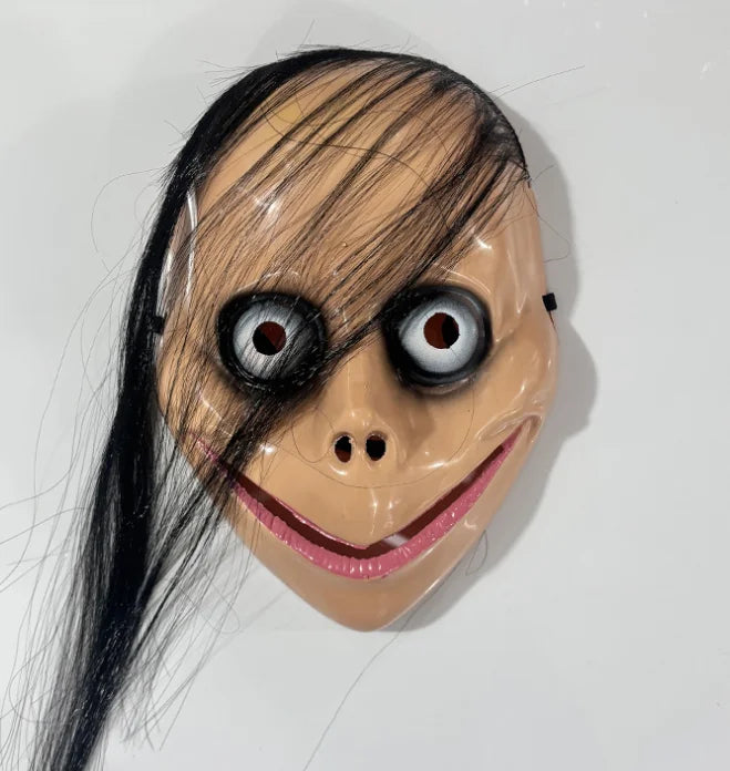 ✨ Cursed Clown Horror Mask – Scary Halloween Costume Prop for Adults & Kids
