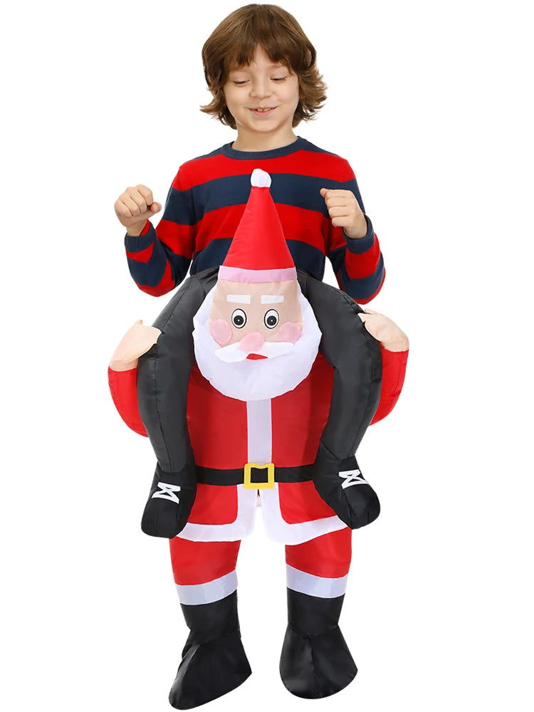 ✨ Inflatable Dinosaur & Animal Ride-On Costume – Funny Halloween Party Cosplay Suit for Adults