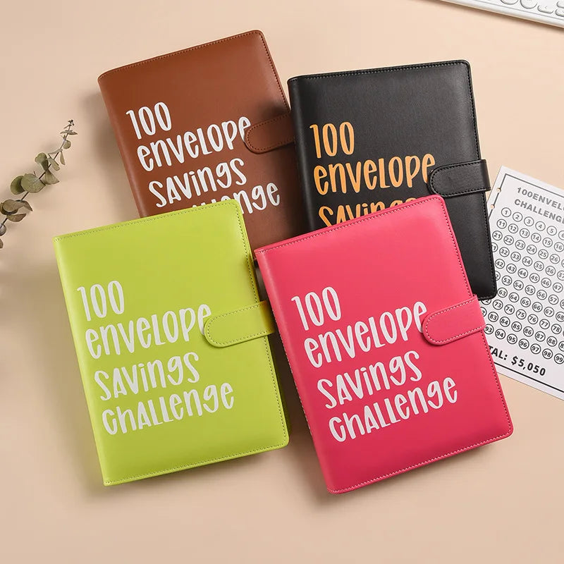 Money Goal Challenge Binder – 100 Envelope Savings Game for Smart Budgeting