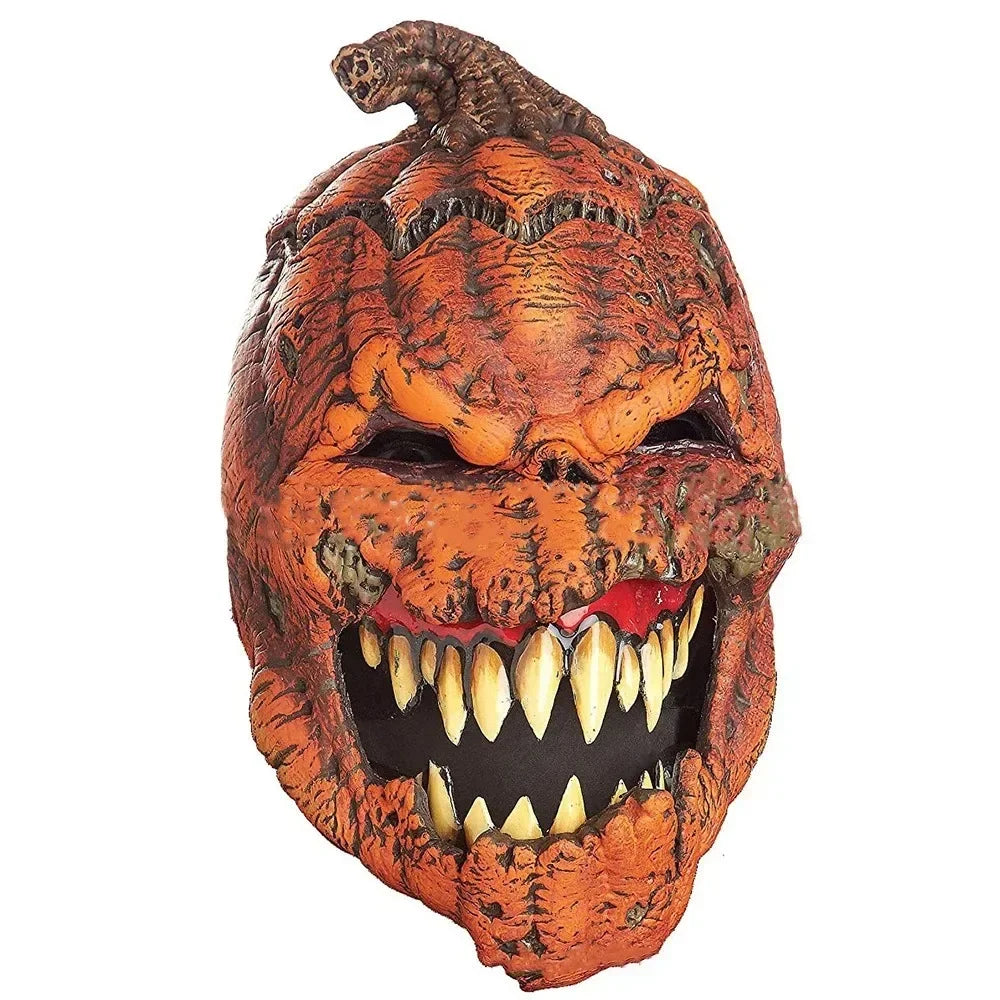 Smiling Demon Horror Mask – Ultra-Realistic Scary Halloween Cosplay Mask for Parties & Pranks