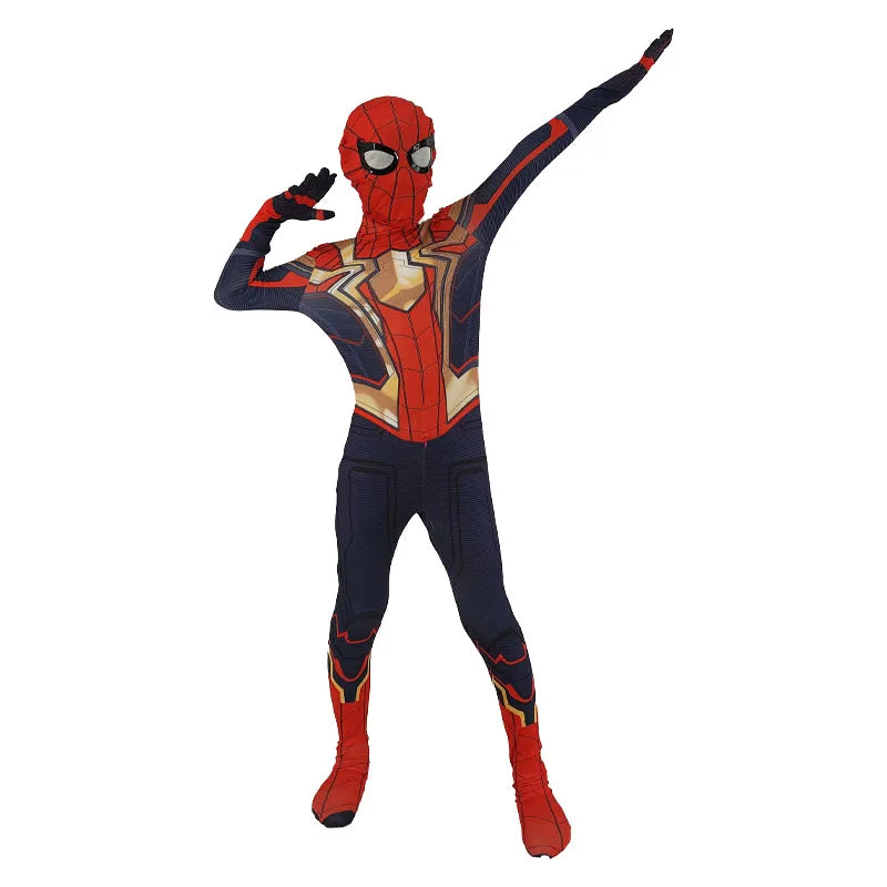 ✨ Kids Spider-Hero Costume Set – Miles Morales & Spider-Gwen Superhero Jumpsuit Halloween Cosplay Outfit