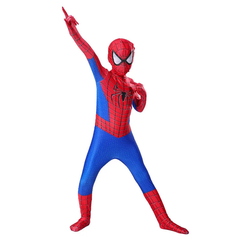✨ Kids Spider-Hero Costume Set – Miles Morales & Spider-Gwen Superhero Jumpsuit Halloween Cosplay Outfit