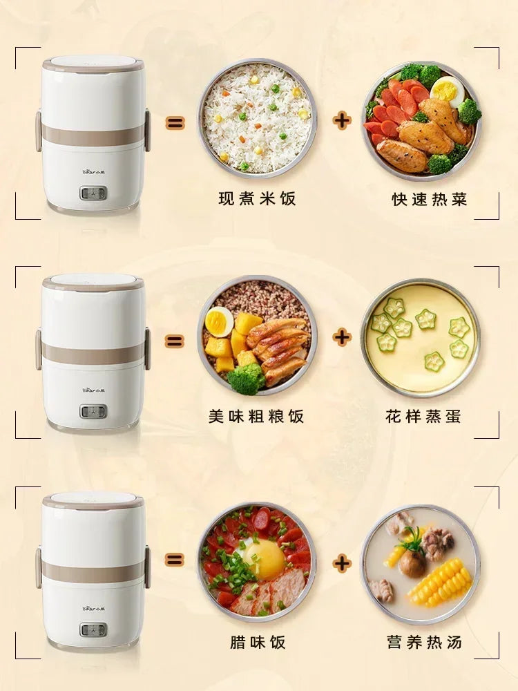 Lunch Box Pluggable Electric Heating