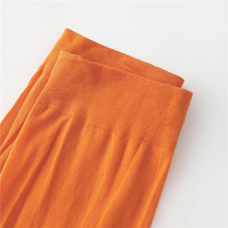 Y2K Velma-Inspired Cosplay Set – Long Sleeve Crop Top & Pleated Mini Skirt