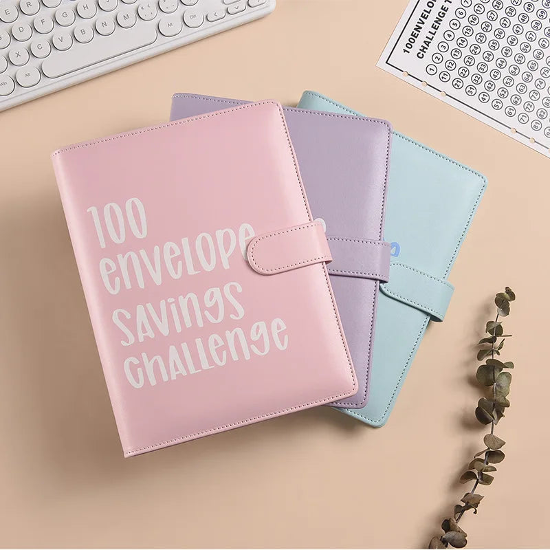 Money Goal Challenge Binder – 100 Envelope Savings Game for Smart Budgeting