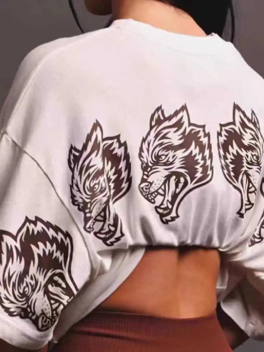 Stylish Oversized Cotton T-Shirt with Anime Graphic – Trendy Harajuku Streetwear for Women & Men!