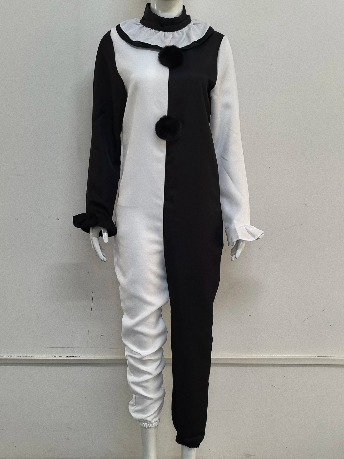 Terrifier Art the Clown Costume Set – Scary Horror Movie Cosplay with Mask | Halloween Killer Clown Outfit