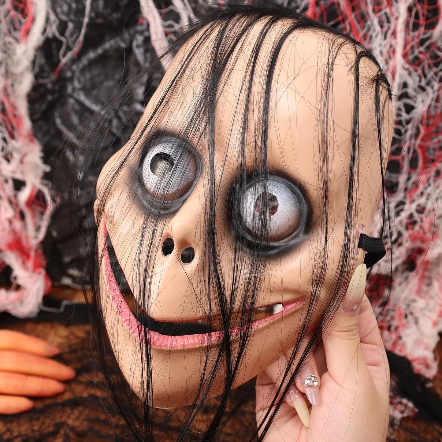 ✨ Cursed Clown Horror Mask – Scary Halloween Costume Prop for Adults & Kids