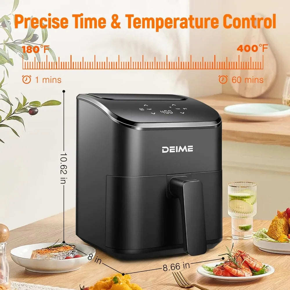 2025 Air Fryer – Compact & Digital, Perfect for Quick & Easy