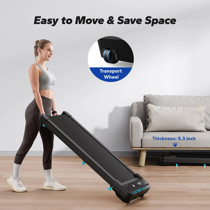 🔥 SlimStride 2-in-1 Quiet Walking Pad – Portable Under-Desk Treadmill for Home & Office