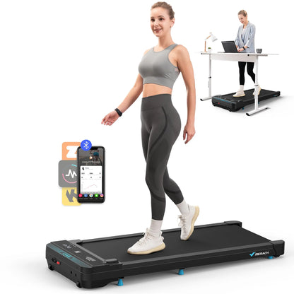 🔥 SlimStride 2-in-1 Quiet Walking Pad – Portable Under-Desk Treadmill for Home & Office