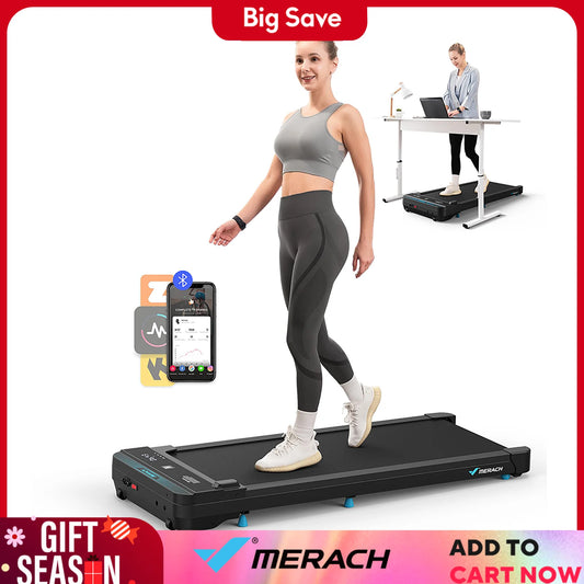 🔥 SlimStride 2-in-1 Quiet Walking Pad – Portable Under-Desk Treadmill for Home & Office