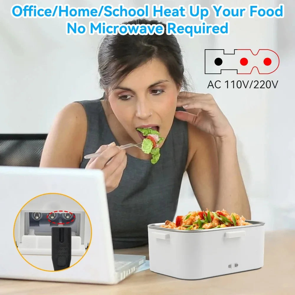 Electric Lunch Box 80W Food Warmer