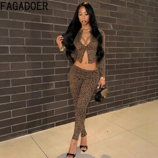Wild Luxe Leopard 2-Piece Set – Fall Streetwear Edition