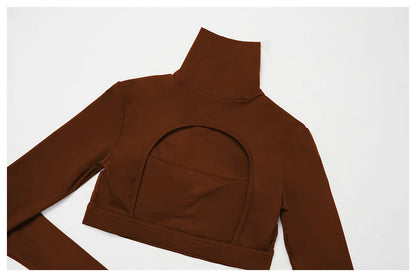 Sculpt & Flow 2-Piece Activewear Set – Fall Luxe Edition