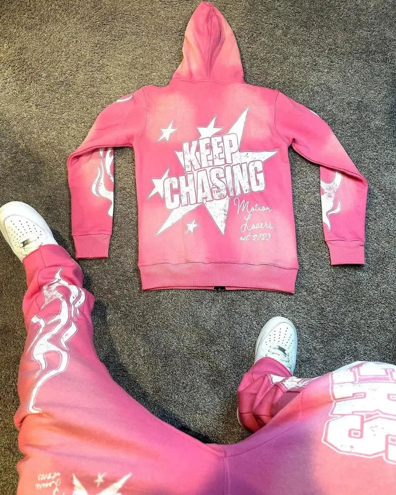 Street Talk Oversized Hoodie – 2024 Graphic Drop | Chill, Bold & Unapologetic