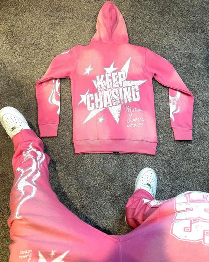 Street Talk Oversized Hoodie – 2024 Graphic Drop | Chill, Bold & Unapologetic