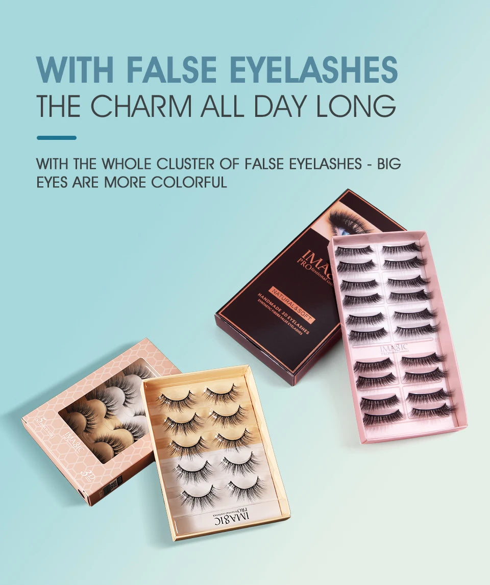 IMAGIC Waterproof Lash Bond – Fast-Dry 5ml Eyelash Extension Glue (No Irritation, Long-Lasting Hold)