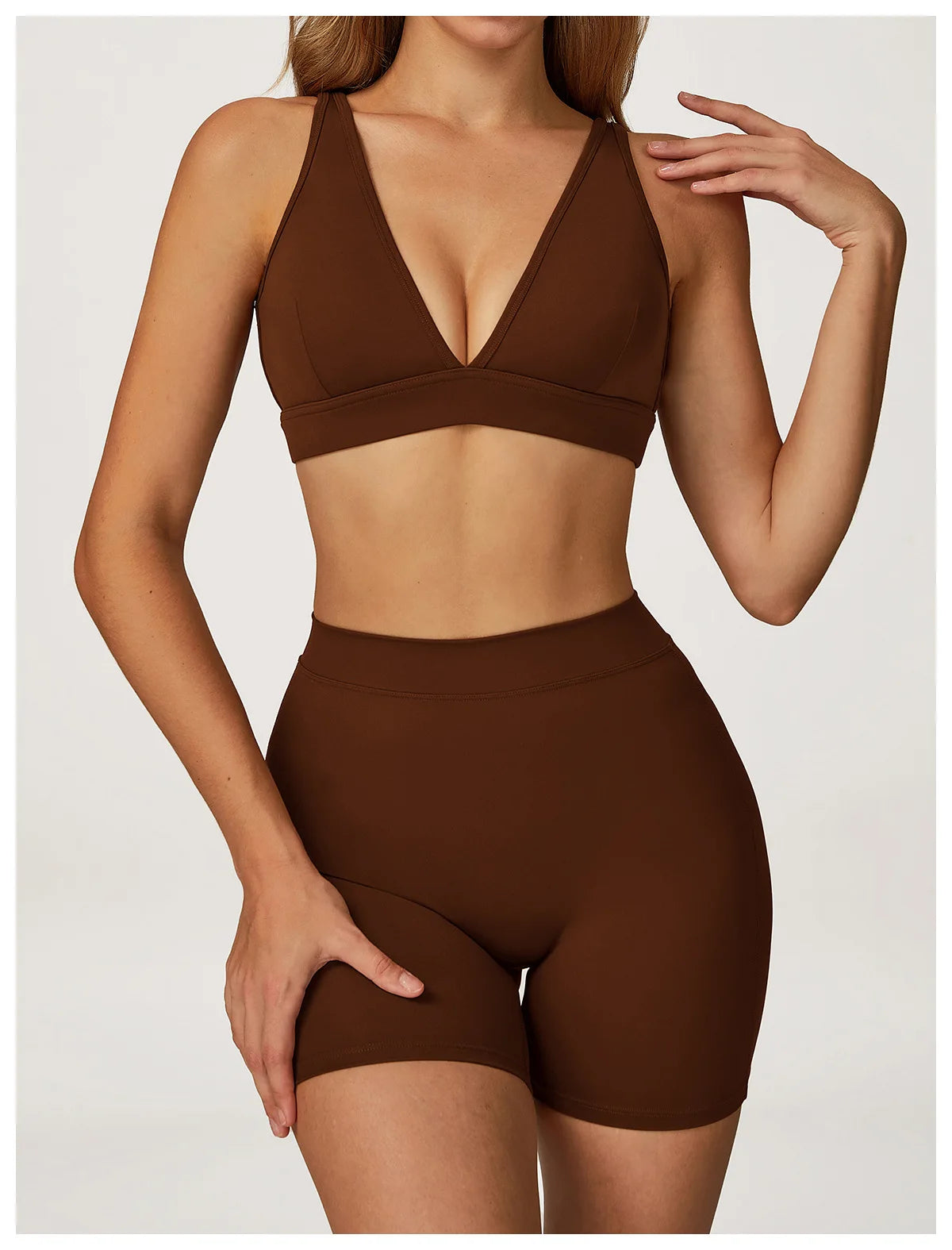 Sculpt & Flow 2-Piece Activewear Set – Fall Luxe Edition