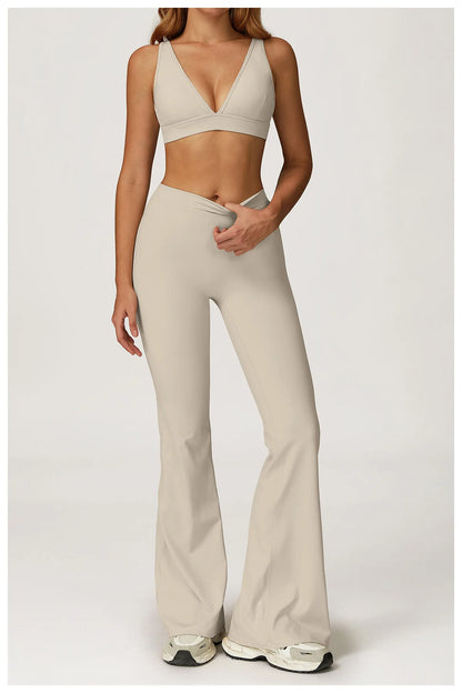 Sculpt & Flow 2-Piece Activewear Set – Fall Luxe Edition