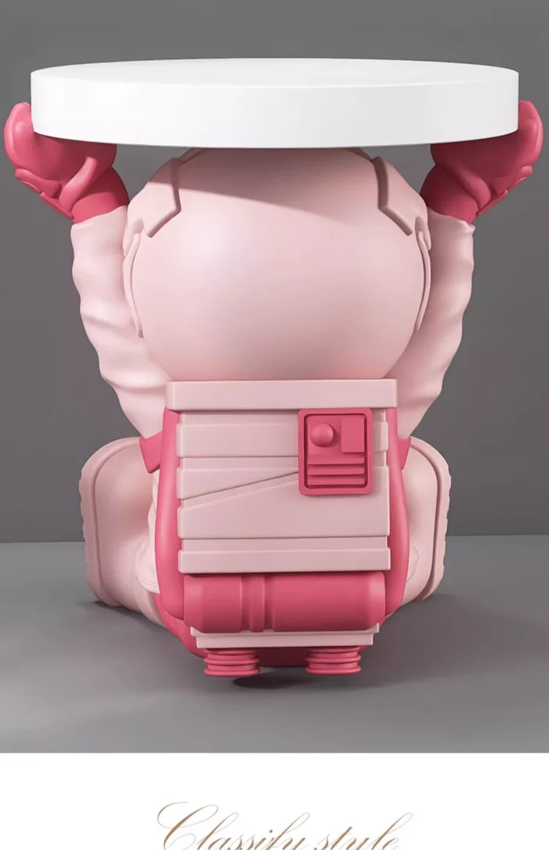 Astronaut Floor Coffee Table Home Accessories Nightstand Smart Furniture Sofa Beside Ornament Children's Room Decorative Lamps