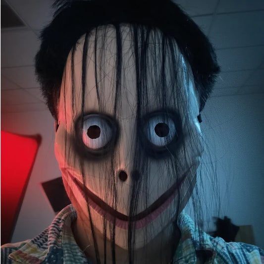 ✨ Cursed Clown Horror Mask – Scary Halloween Costume Prop for Adults & Kids