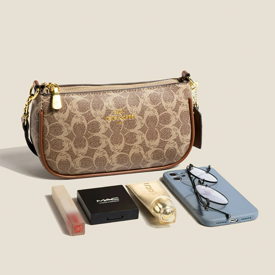 ✨ Chic Luxe Underarm Shoulder Bag – Trendy PU Leather Crossbody Handbag ✨