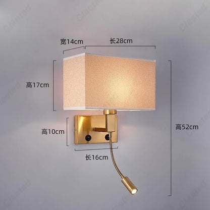 Autumn Glow Luxe Wall Lamp