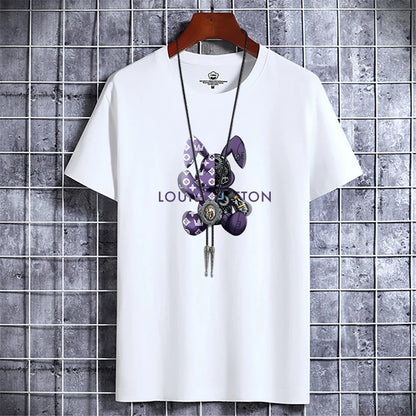 Retro Bear Luxe Tee – Vintage Y2K Streetwear Vibes
