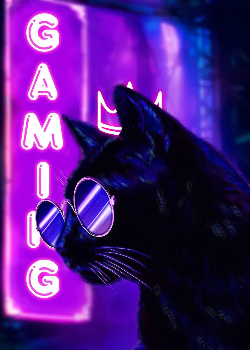 Gaming Controller Poster Modern Canvas Painting for Wall Art