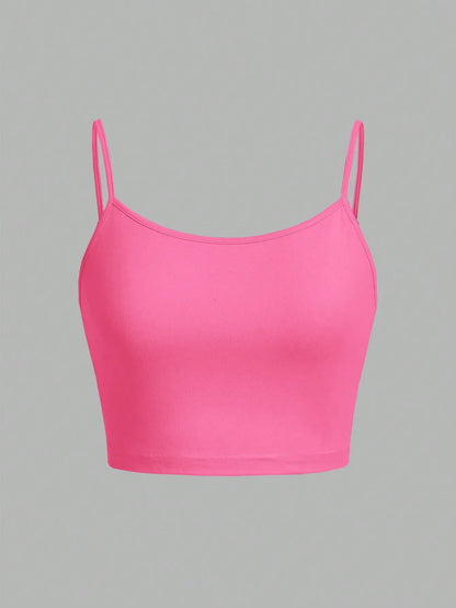 🔥 Soft & Sexy 4-Piece Cropped Tank Set – Adjustable & Comfy for Summer! ☀️💖