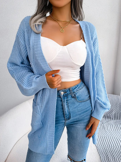 Cozy Luxe Knit Cardigan – Fall Layers Edition