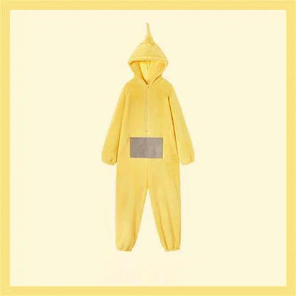 ✨ Colorful Teletubbies Halloween Costume Set – Fun Unisex Cosplay Outfit for Adults & Kids