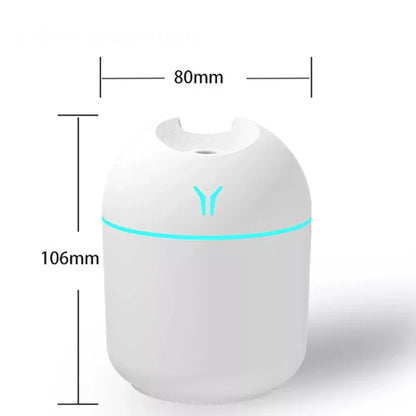 ✨ Mini LED Aroma Diffuser & Humidifier – USB-Powered for Home & Car (250ML)