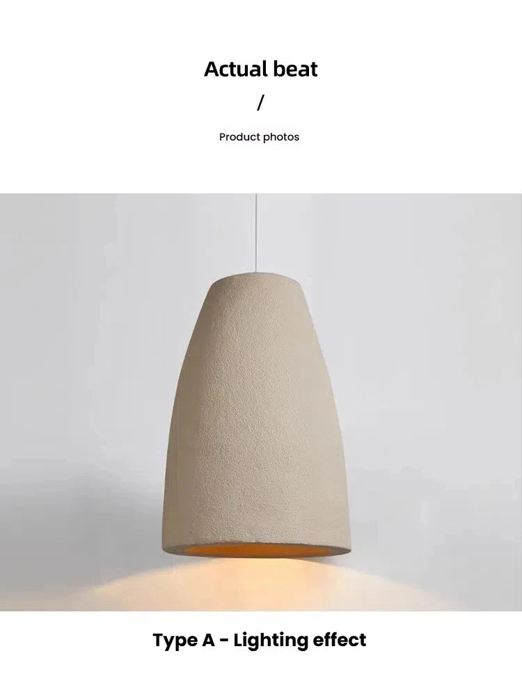 Autumn Luxe Wabi Sabi Pendant – Nordic LED Chandelier for Dining, Living & Bedroom Décor