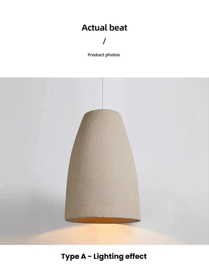 Autumn Luxe Wabi Sabi Pendant – Nordic LED Chandelier for Dining, Living & Bedroom Décor