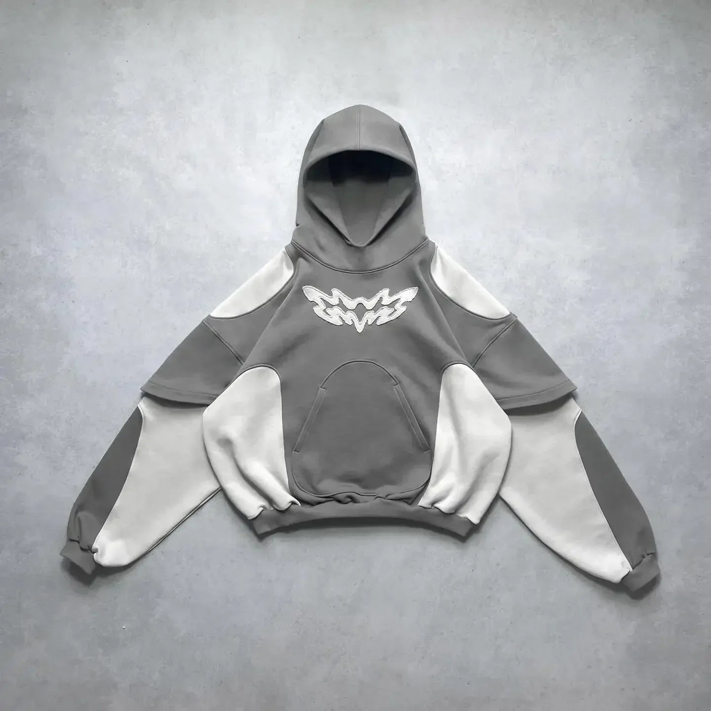 Y2K Gothic Babe Zip-Up Hoodie – Harajuku Streetwear Vibes