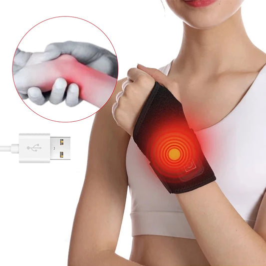 Protector Electric Heating USB Rechargeable  Wristband Pad
