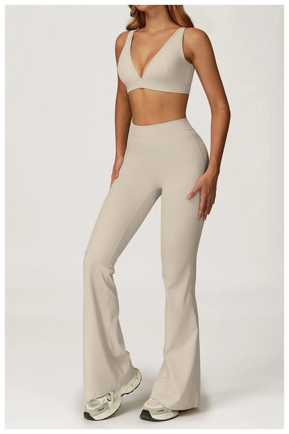 Sculpt & Flow 2-Piece Activewear Set – Fall Luxe Edition