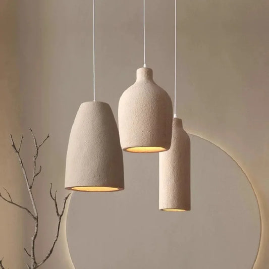 Autumn Luxe Wabi Sabi Pendant – Nordic LED Chandelier for Dining, Living & Bedroom Décor
