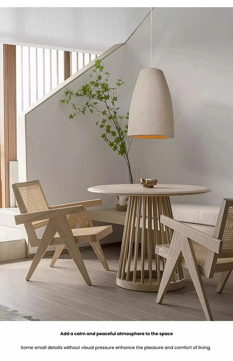 Autumn Luxe Wabi Sabi Pendant – Nordic LED Chandelier for Dining, Living & Bedroom Décor