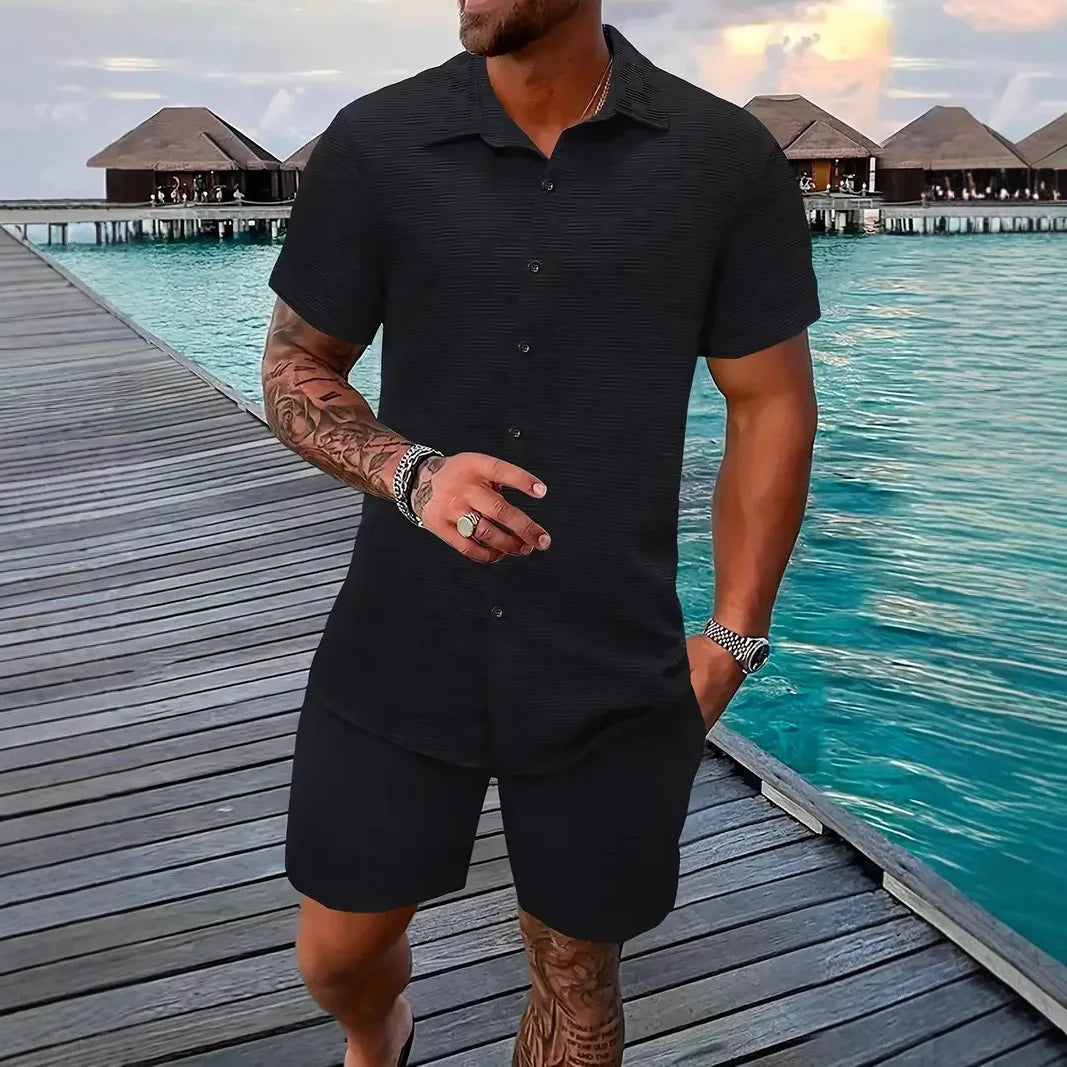 Men’s Summer Breeze Set — 2-Piece Casual Fit