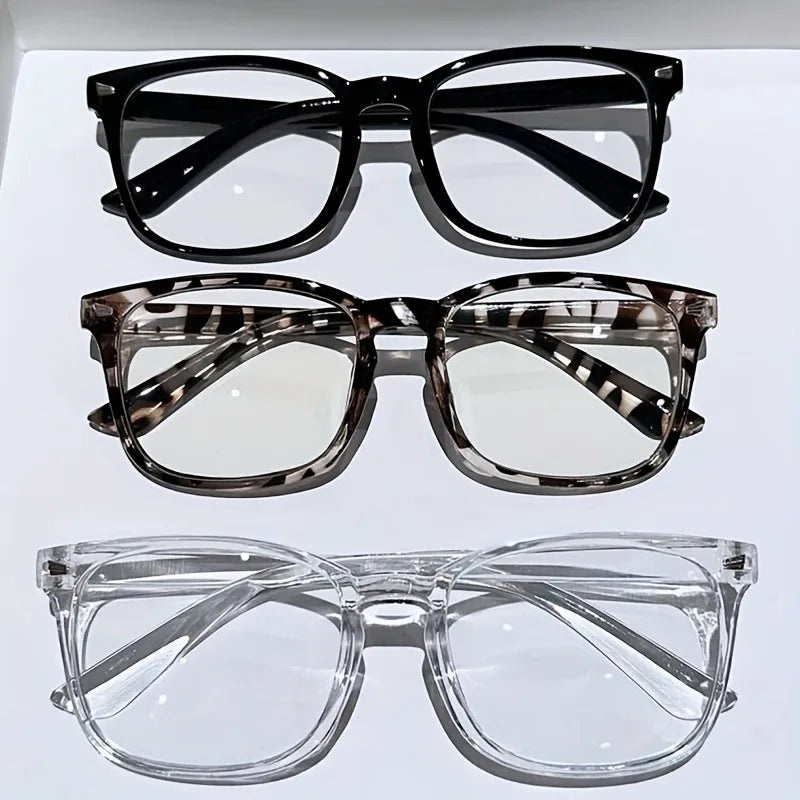3-Pack Minimalist Blue-Light Beauty Glasses — Soft Girl Aesthetic Eye Protection