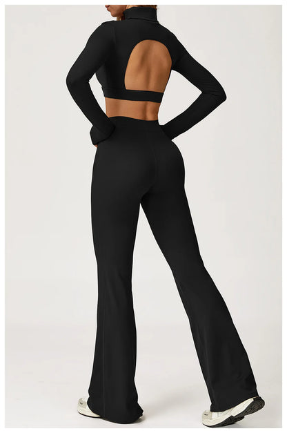Sculpt & Flow 2-Piece Activewear Set – Fall Luxe Edition