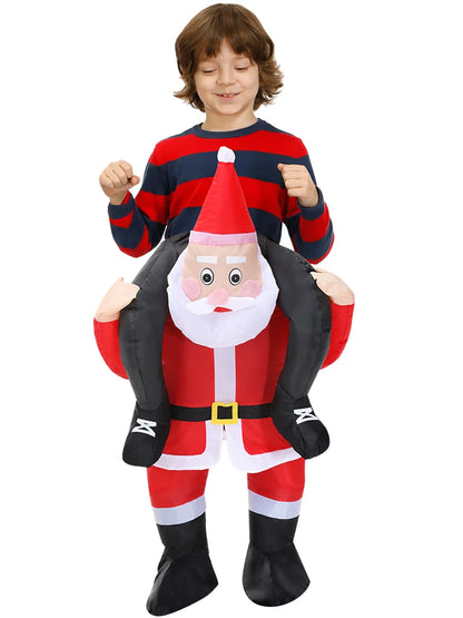 ✨ Inflatable Dinosaur & Animal Ride-On Costume – Funny Halloween Party Cosplay Suit for Adults
