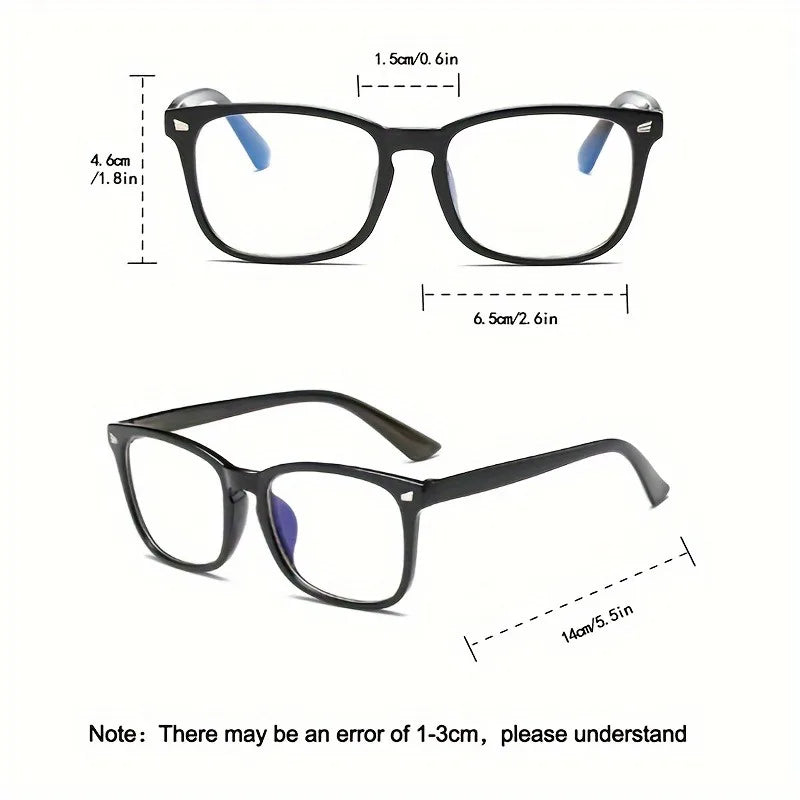 3-Pack Minimalist Blue-Light Beauty Glasses — Soft Girl Aesthetic Eye Protection