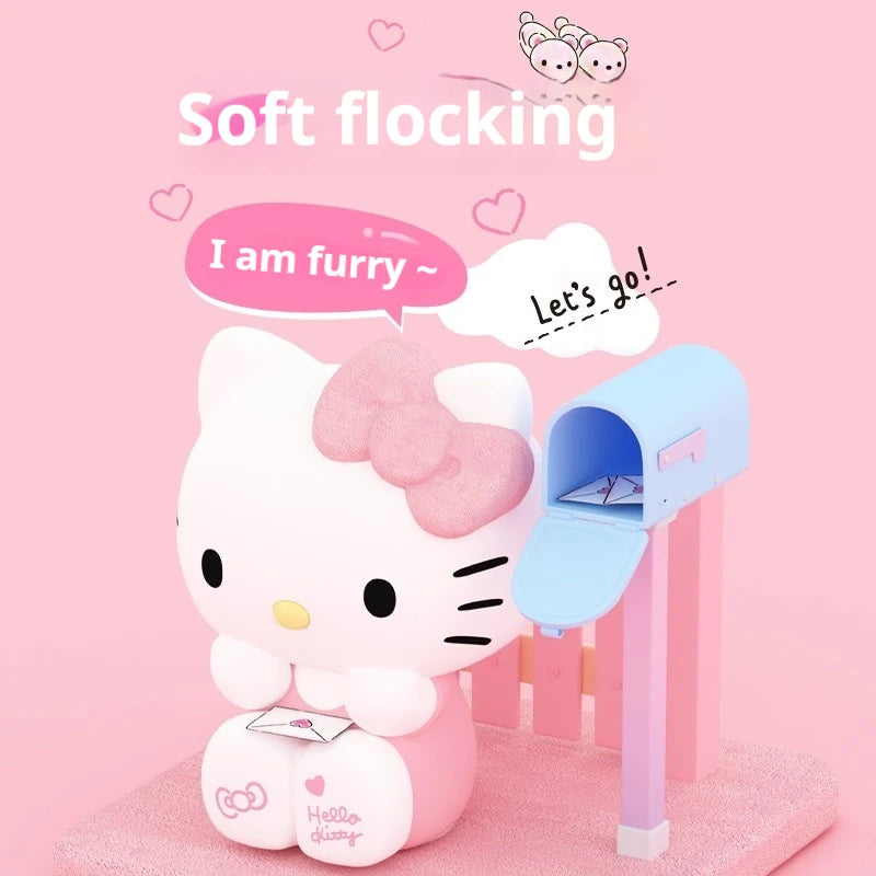 Kitty Night Lamp 3-Color Remote Controllable Color-Changing