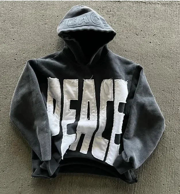 Y2K Gothic Babe Zip-Up Hoodie – Harajuku Streetwear Vibes